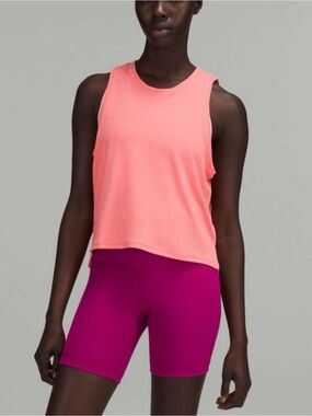Lululemon Train to Be Tank Top Sz 6 In Raspberry Cream / Raspberry Cream